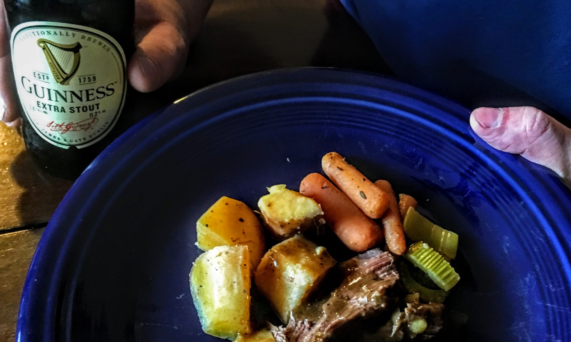 Slow Cooker Guinness Roast - The Hunting Mom St. Patrick's Day venison recipe