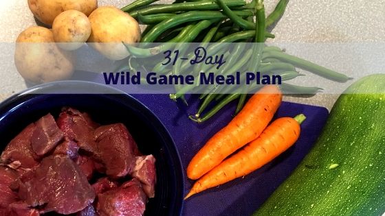 31-day wild game meal plan