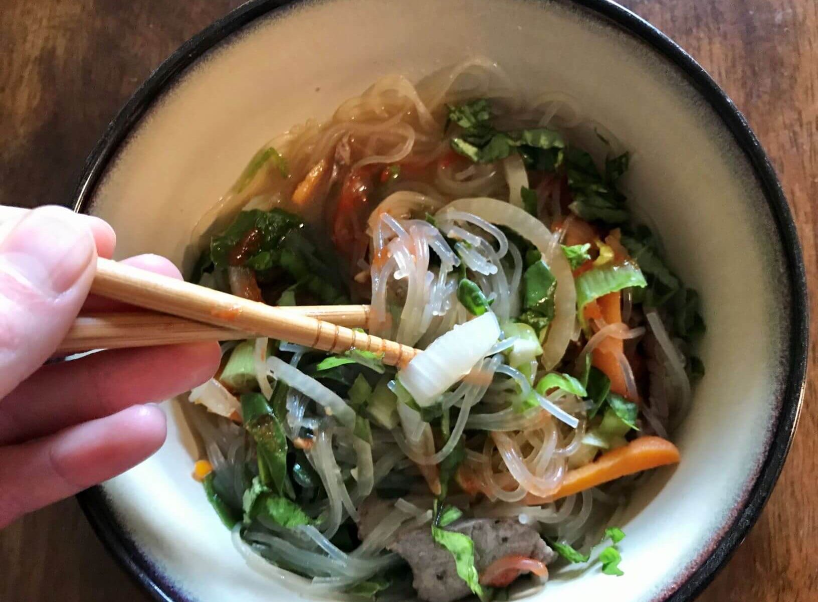 Venison sotanghon recipe